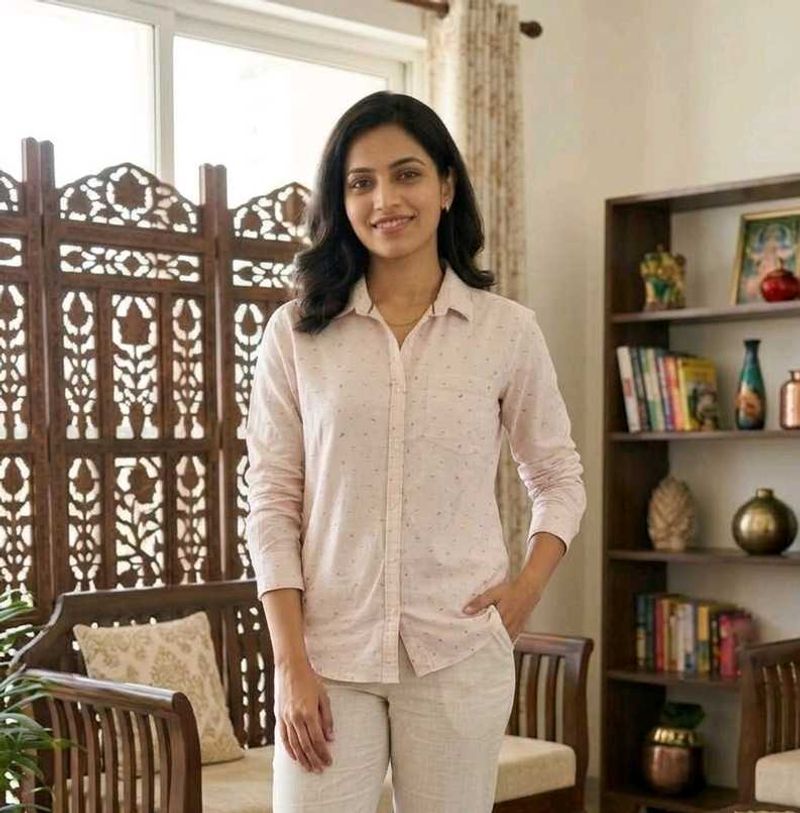 Comfortable Pink Printed Shirt