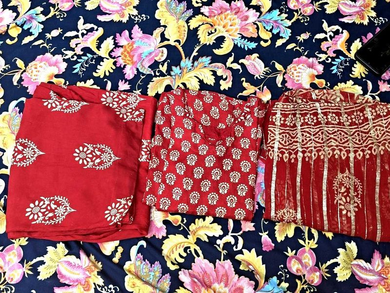 Red kurta set ❤️♥️