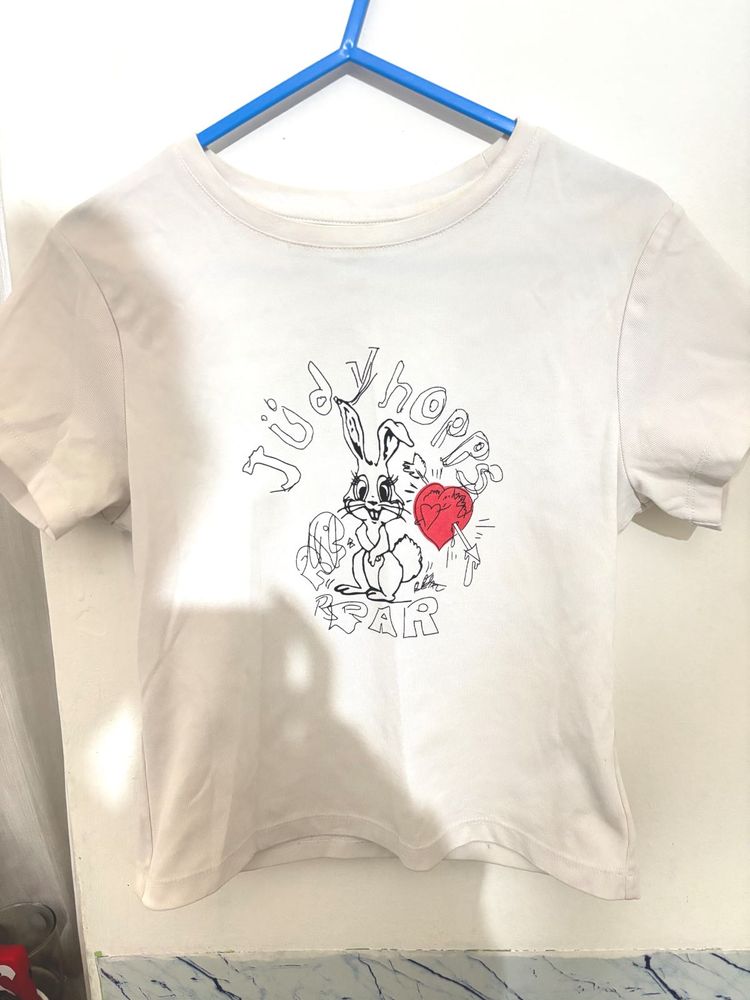 White Judy Hopps T-Shirt