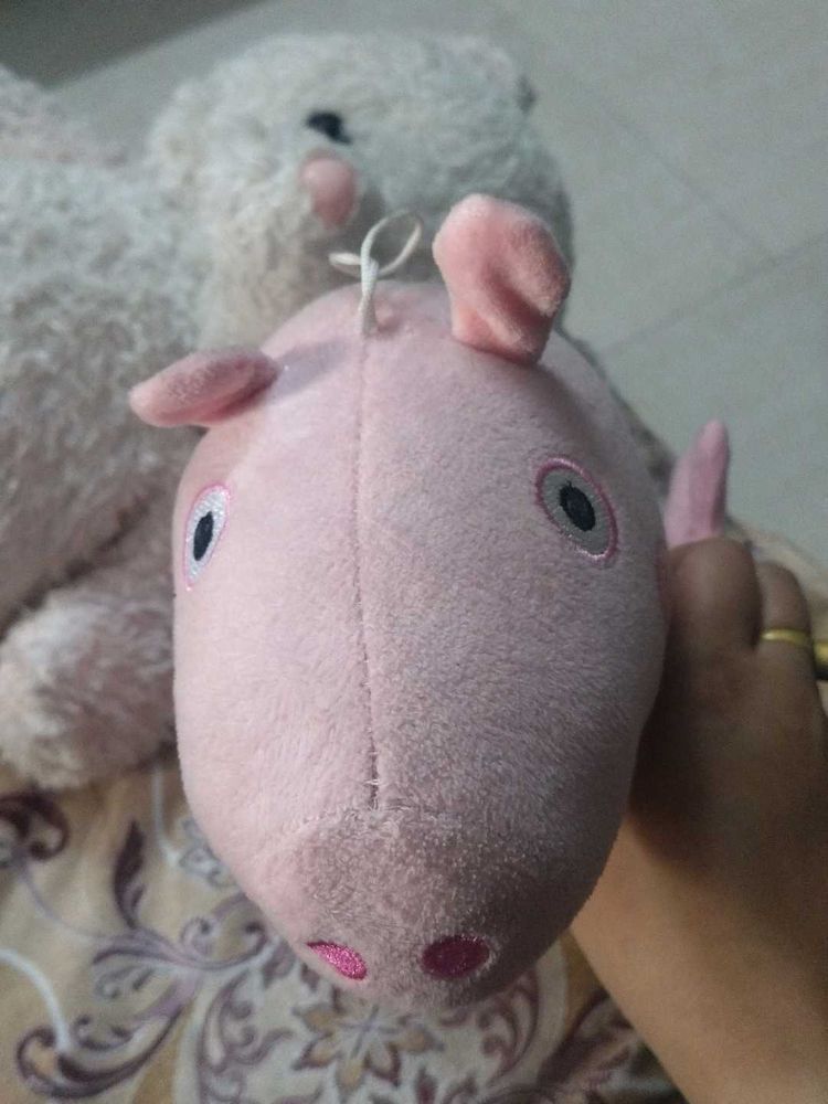Cute Pink Piggy Plush Toy