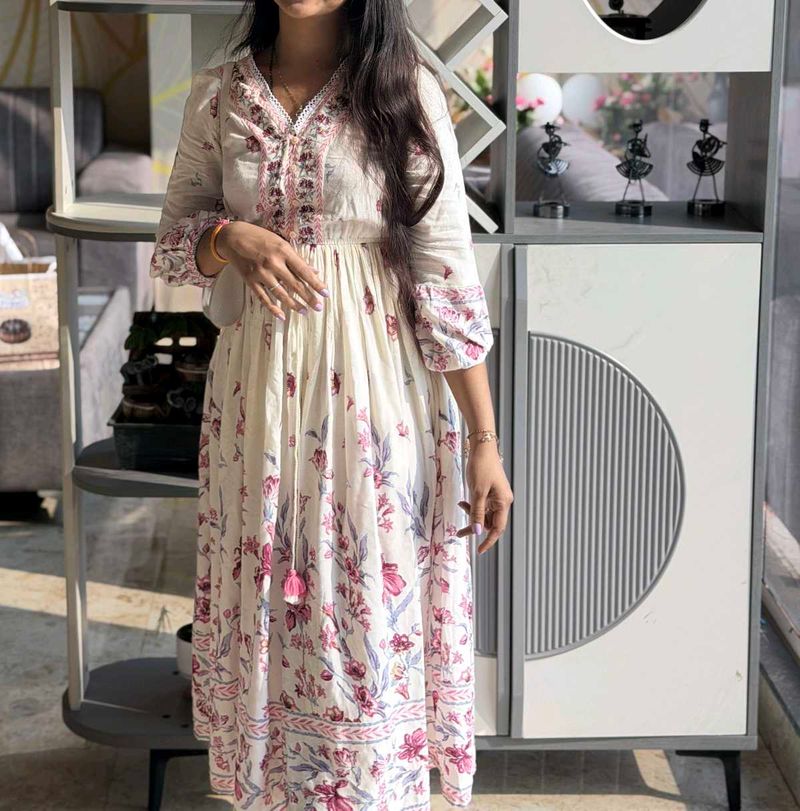 Floral Print Maxi Dress