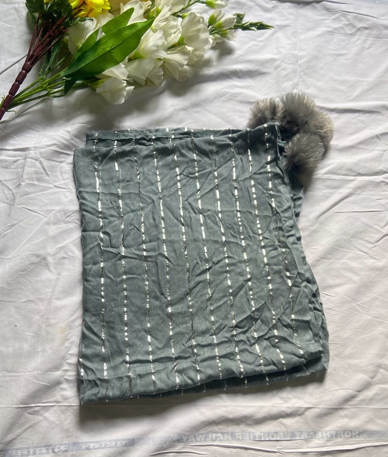 Brand New Grey Stole