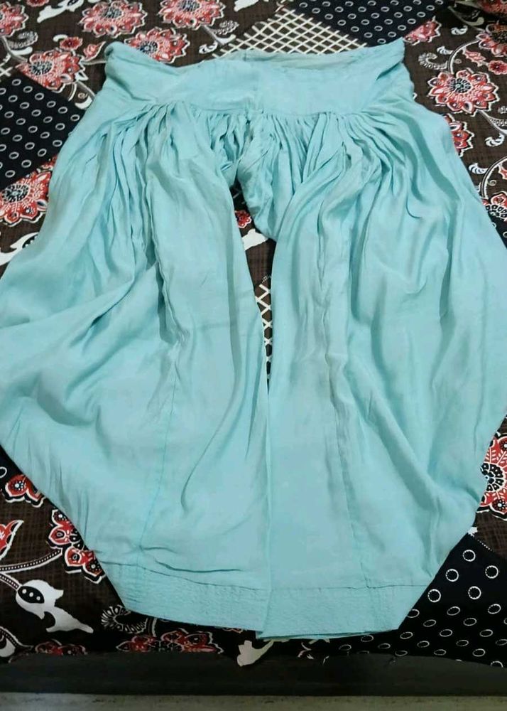 Sky Blue Patiala Salwar Pants