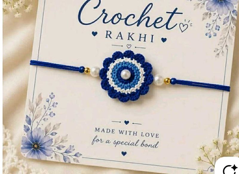 Handmade Crochet Rakhi