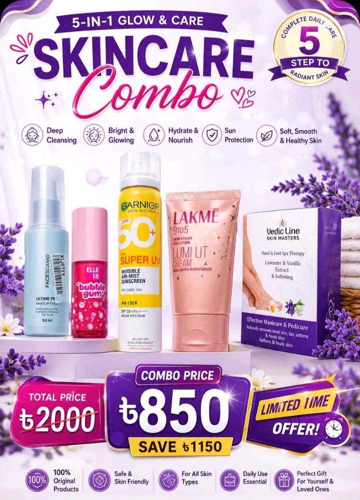 5-in-1 Glow &amp; Care Skincare Combo