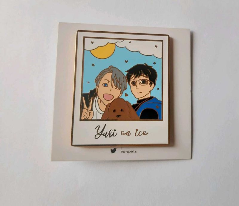 Yuri On Ice Anime Enamel Pin