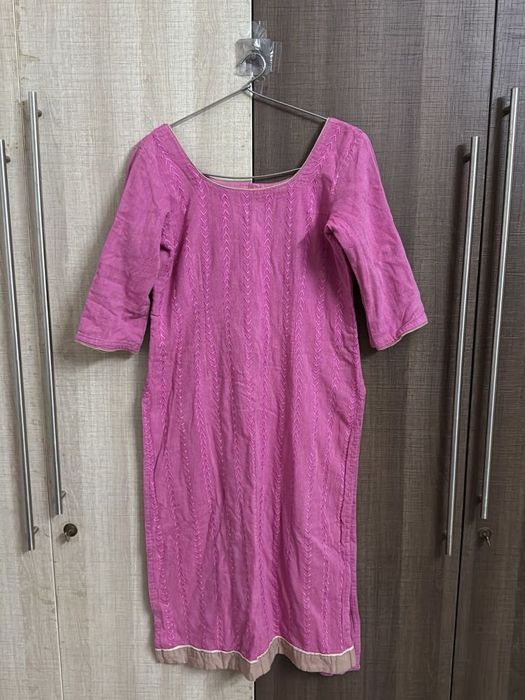 Pink Kurta
