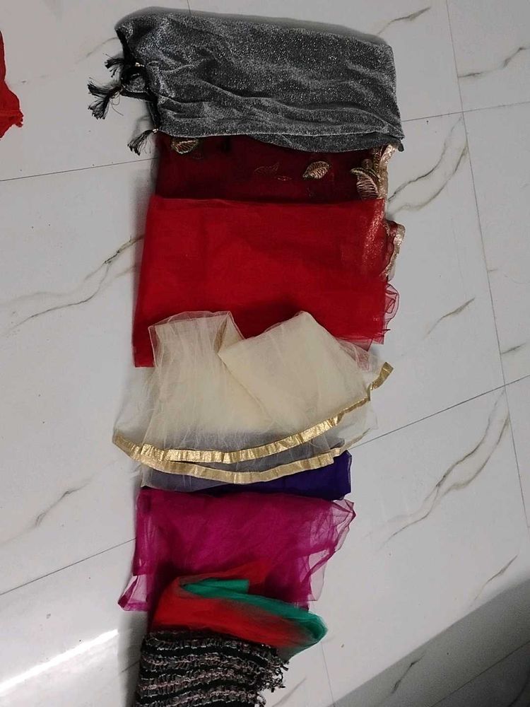 Assorted Dupattas - Vibrant Colors