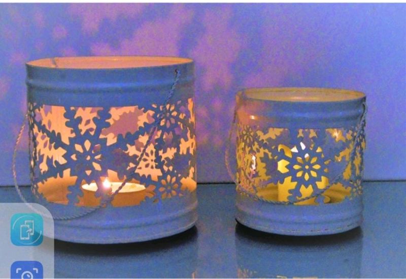 Powder Quoted High Quality Tealight Holders Set