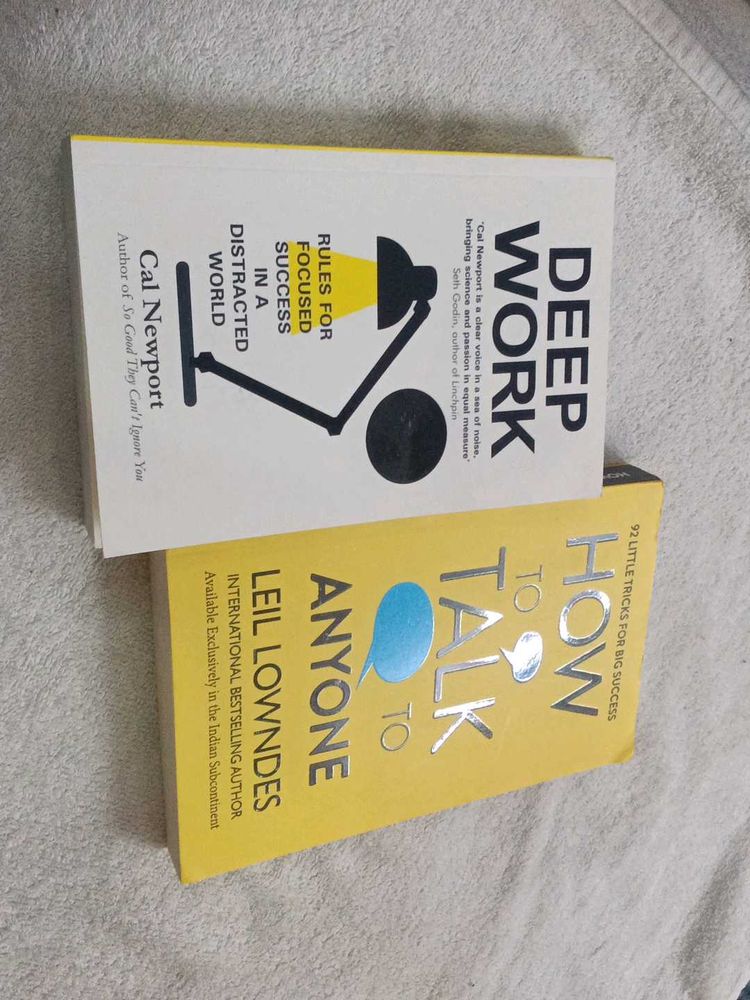 Deep Work &amp; How to Talk t