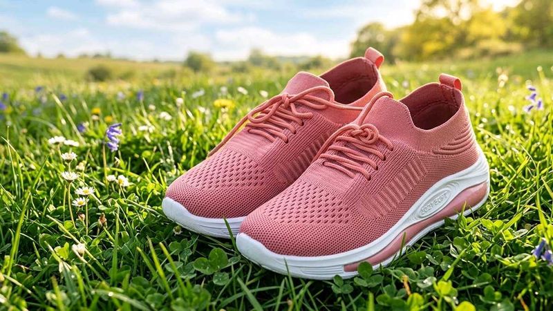 Stylish Pink Sneakers for girls