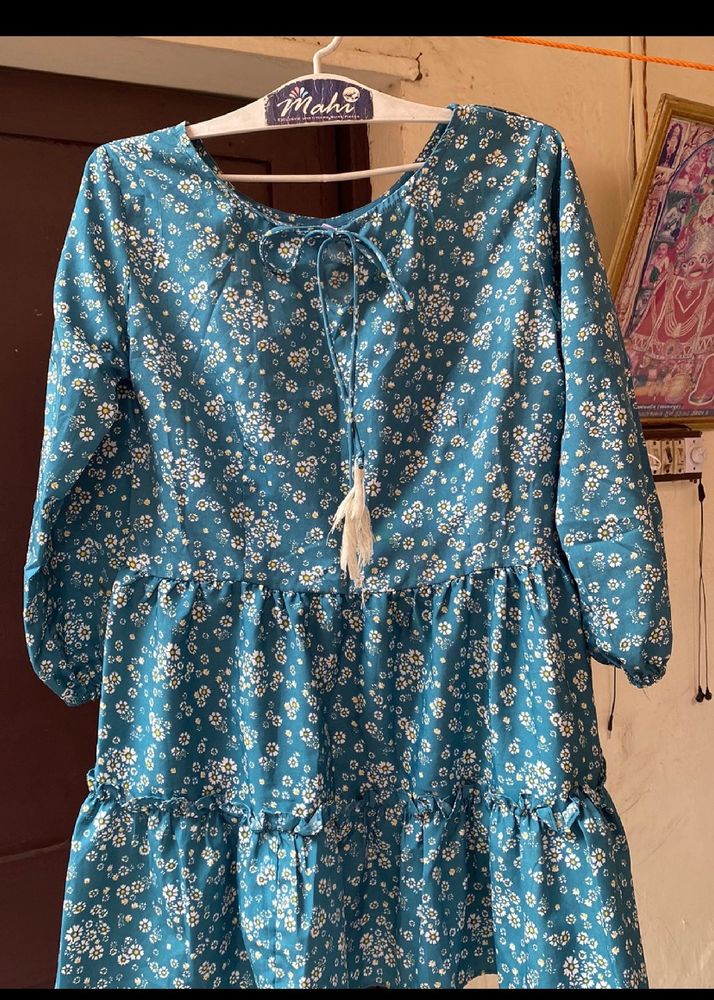 Floral Short Kurta For Women