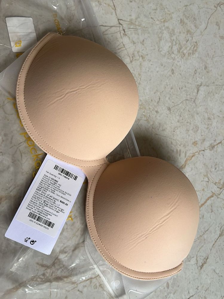 Seamless Padded Strapless backless Bra
