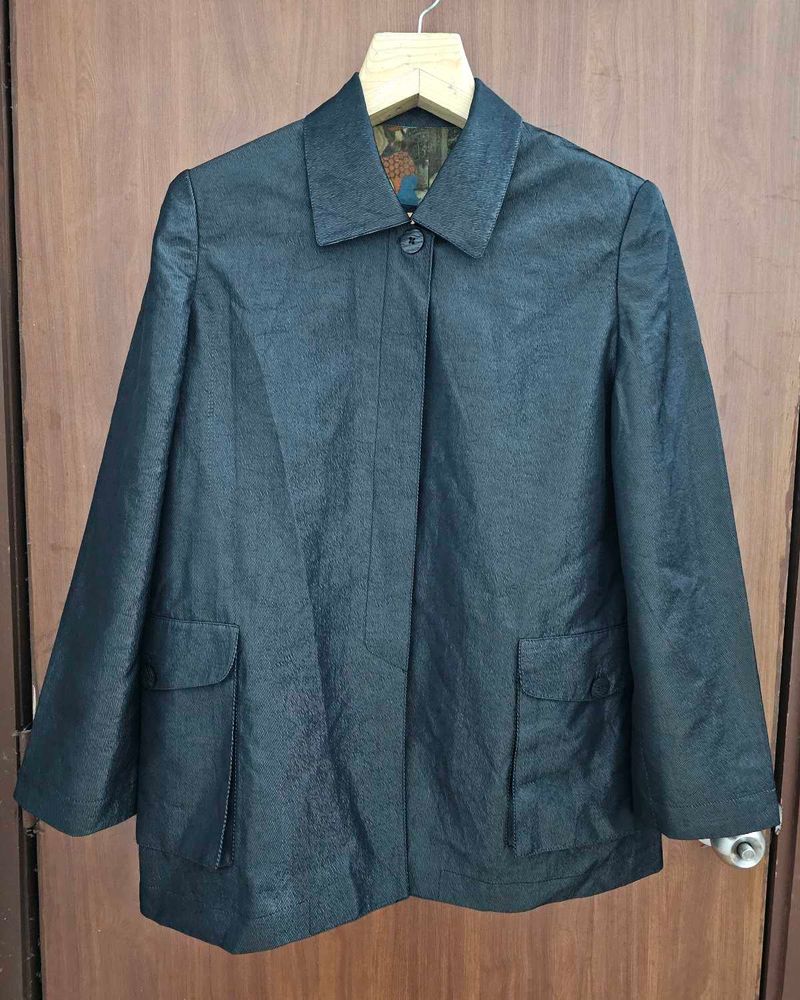 Black Peacoat Jacket