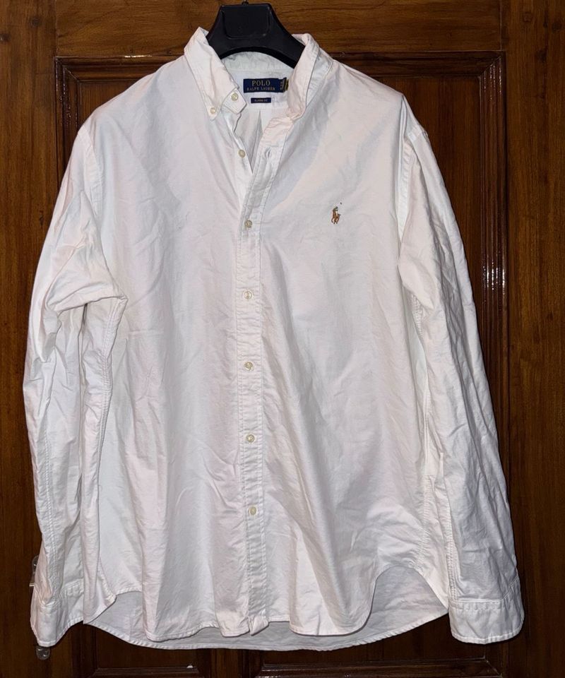 Ralph lauren og white shirt