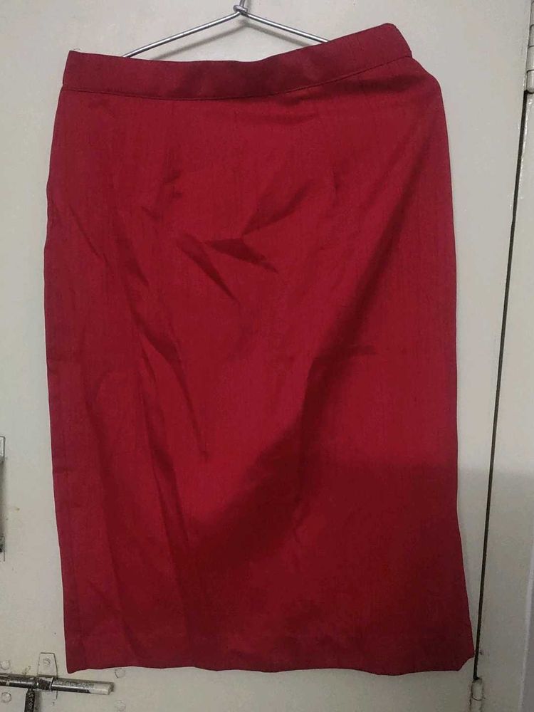 Long Pencil Skirt