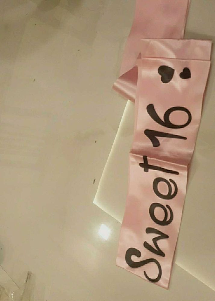 Buy1Get1 16 Birthday Sash