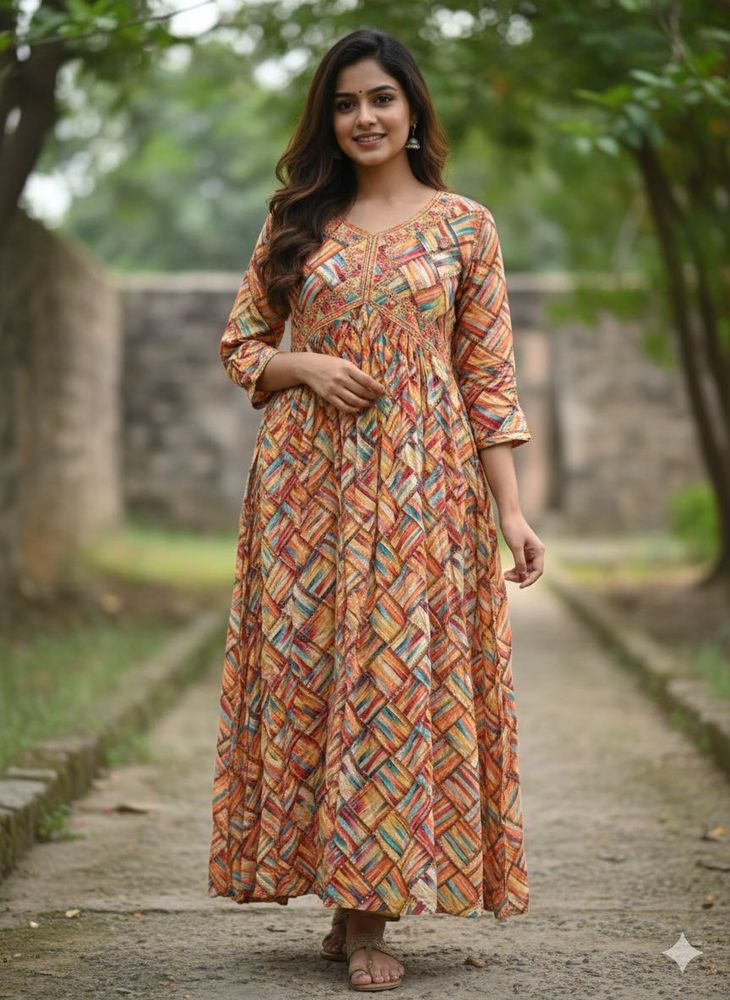 Colorful kurti