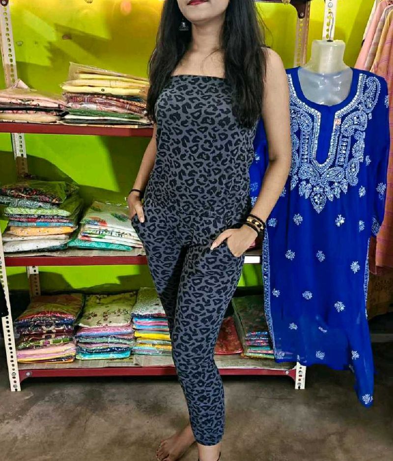Combo Of Jumpsuit &amp; Babydoll Set