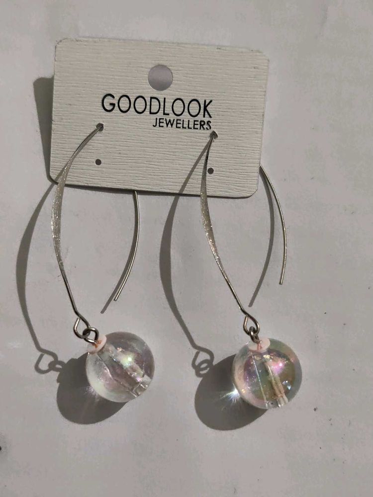 Goodlook Jewellers Iridescent Orb Earrings