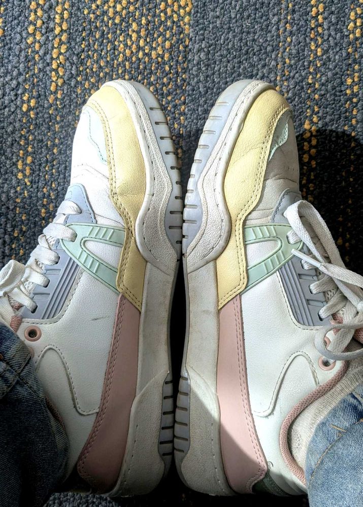 Retro Pastel Sneakers for Women