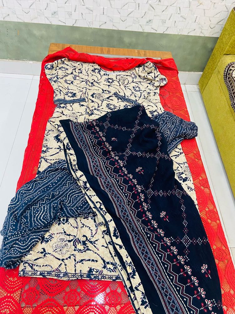 Ethnic Kurta Set with Dupatta
