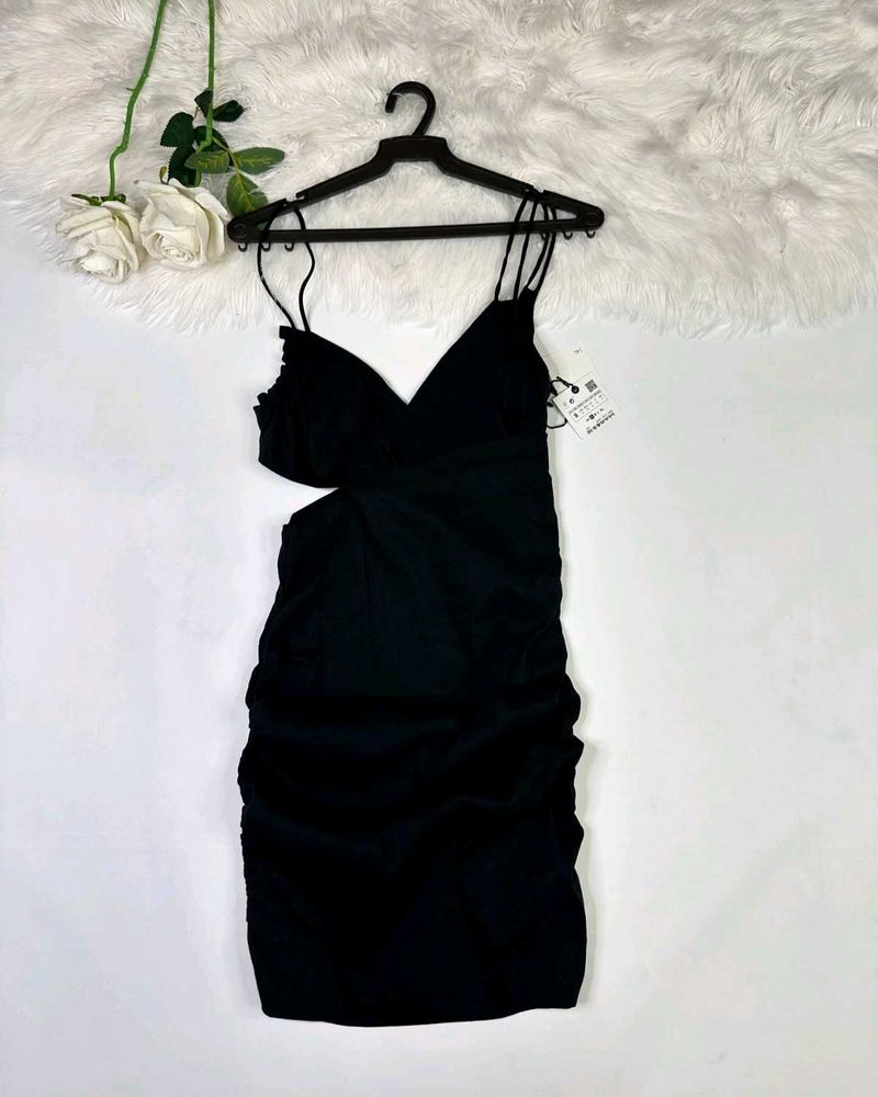 Zara cut out dress