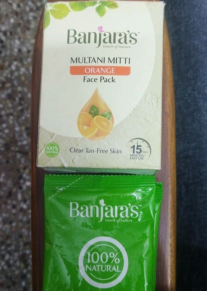Multani Mitti Face Pack (5in 1 Pack )