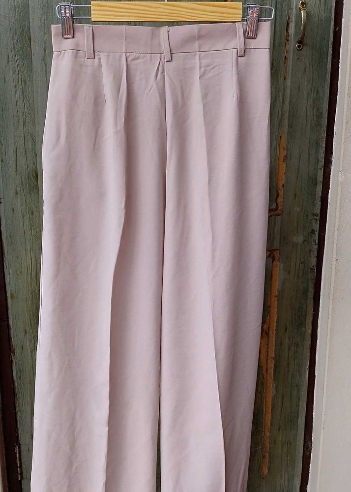 New Beige Wide Leg Pants