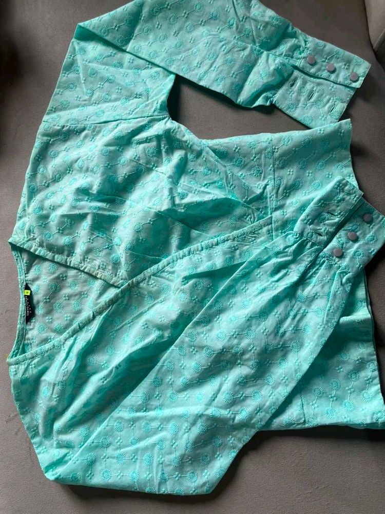 Embroidered Cotton blouse/top