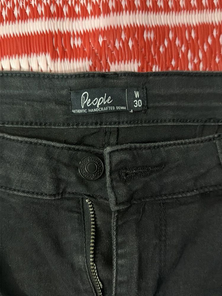 Stylish Black ankle Denim Jeans