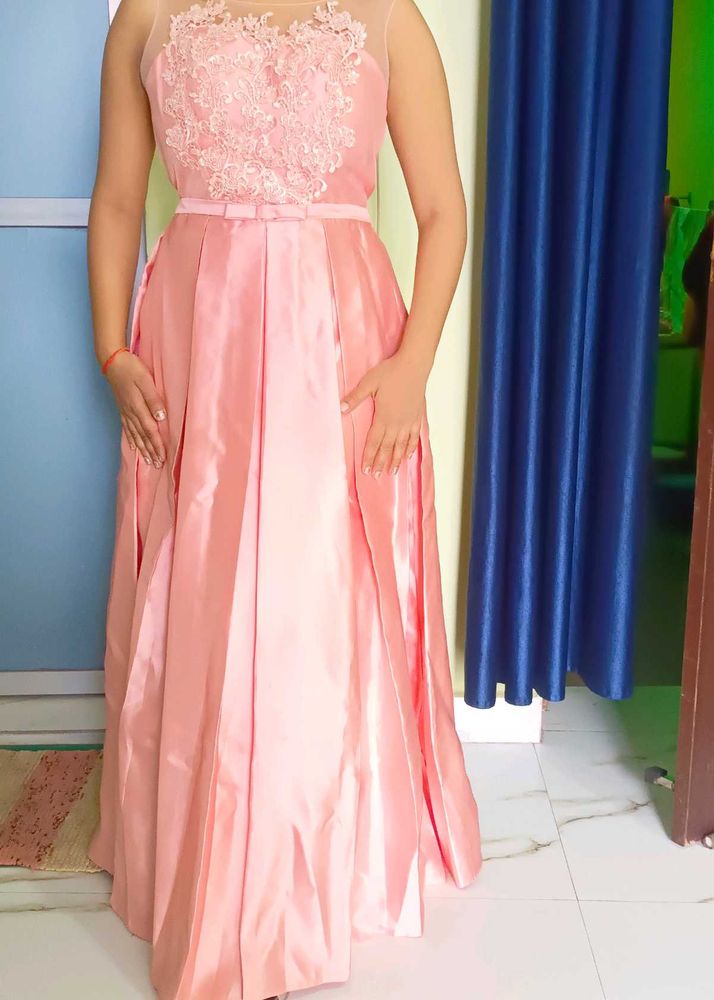 Elegant Pink Formal Gown