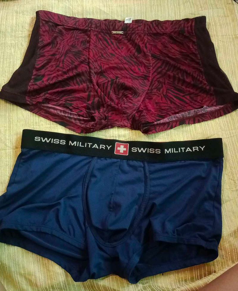 2 Men's Boxer Briefs - Swiss Military
