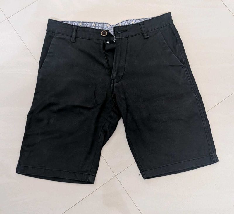 Men's cotton regular casual shorts