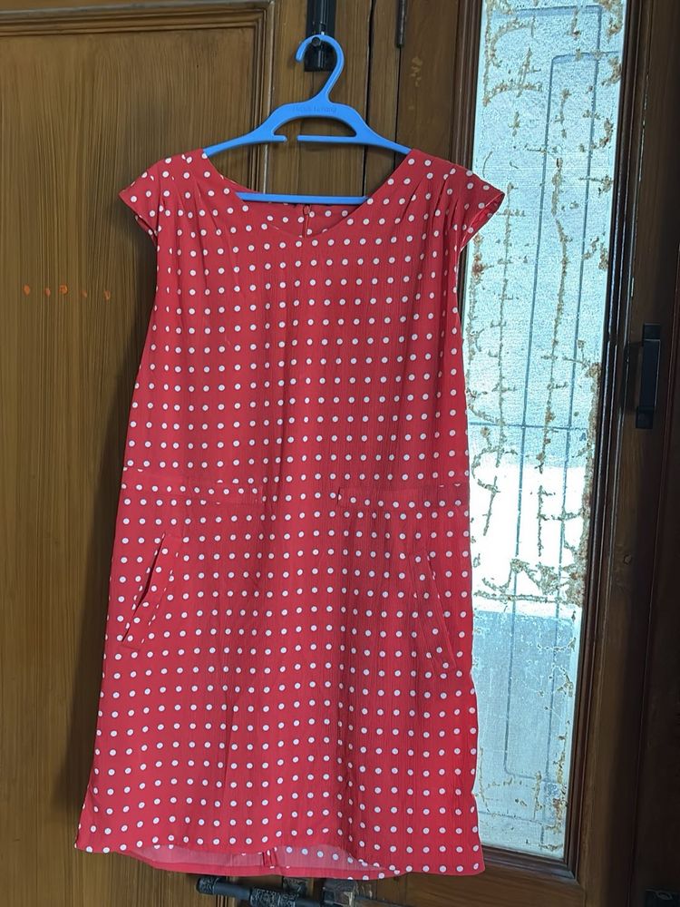 Red Polka Dot Dress
