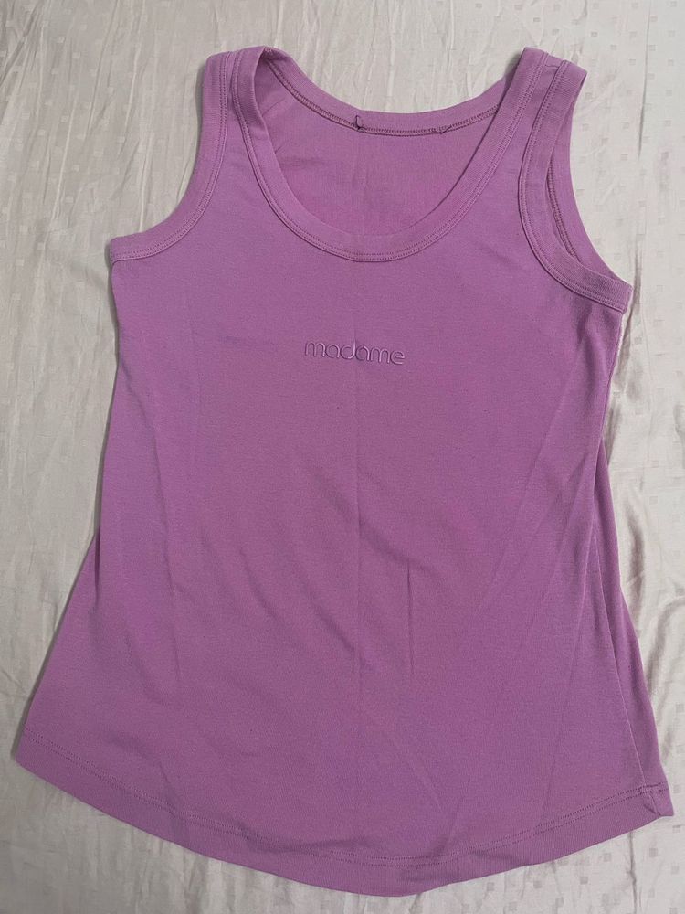 Madame Purple Tank Top