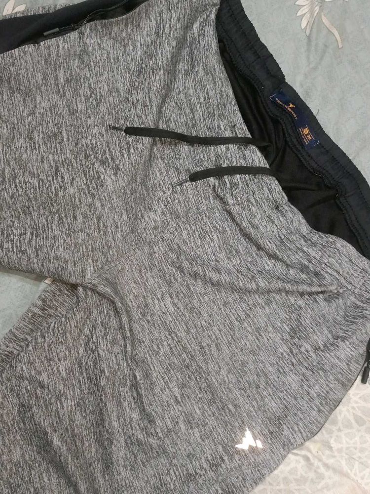 Men's Grey Active Joggers