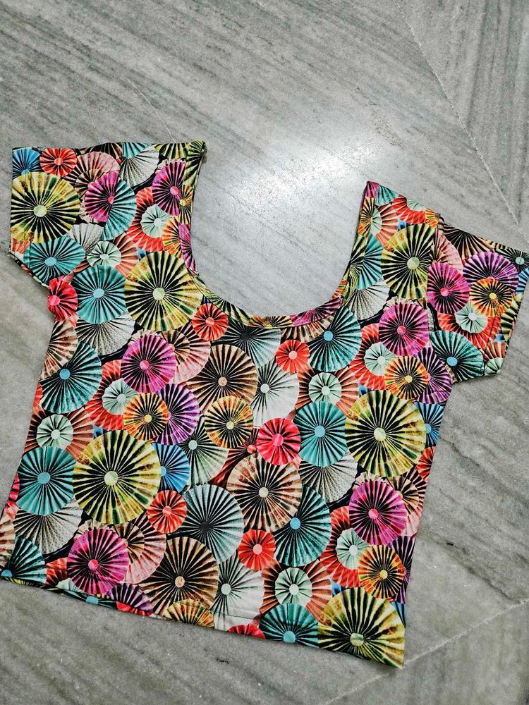 Vibrant Print Blouse