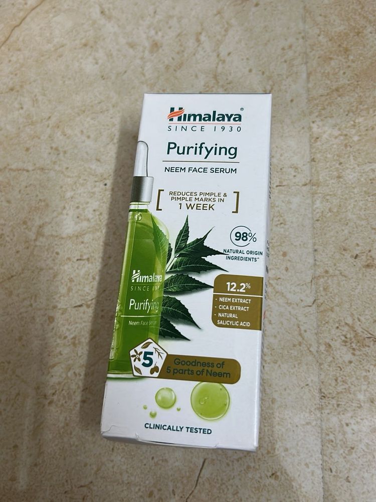 Himalaya neem face serum