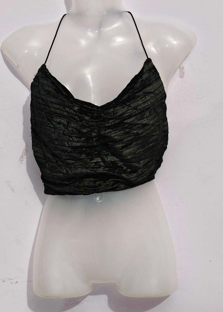 Black Halter Top - Party Ready!