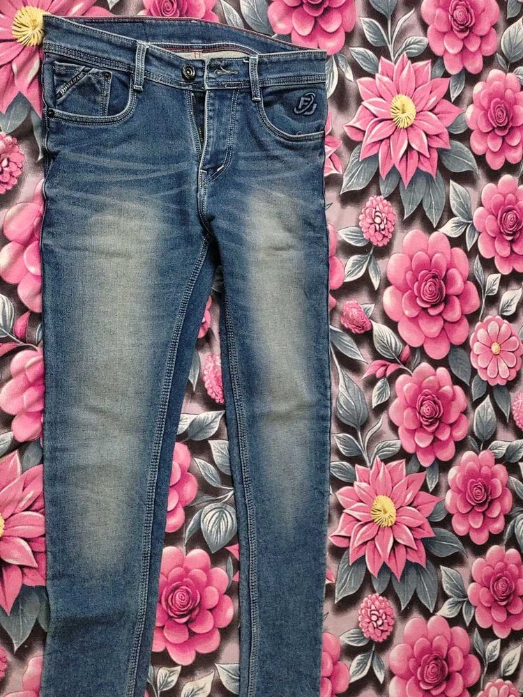 Stylish Blue Denim Jeans