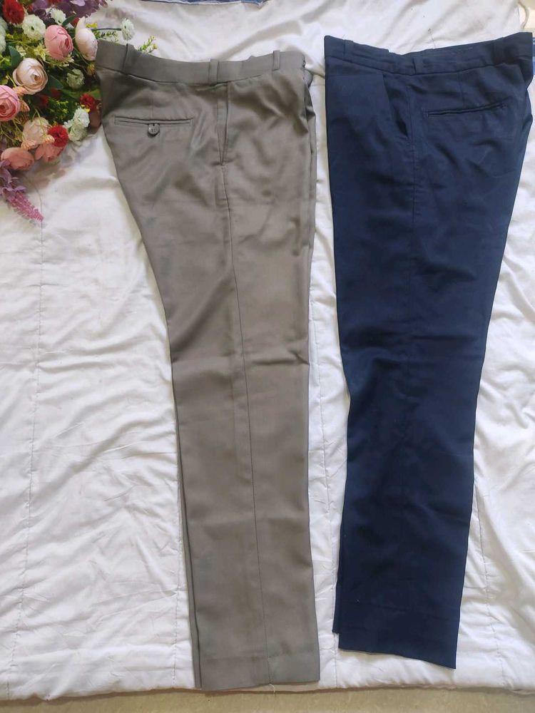 Men's Pants - Khaki &amp; Blue