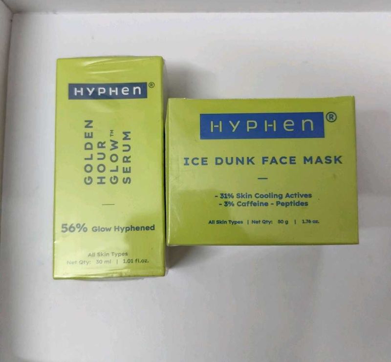 Hyphen Golden Hour Glow Serum &amp; Face Mask