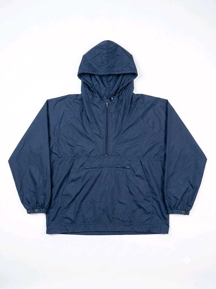 Navy Blue Anorak Jacket waterproof