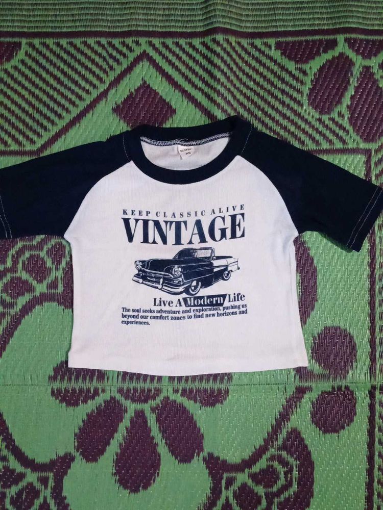 Vintage Car Graphic T-Shirt