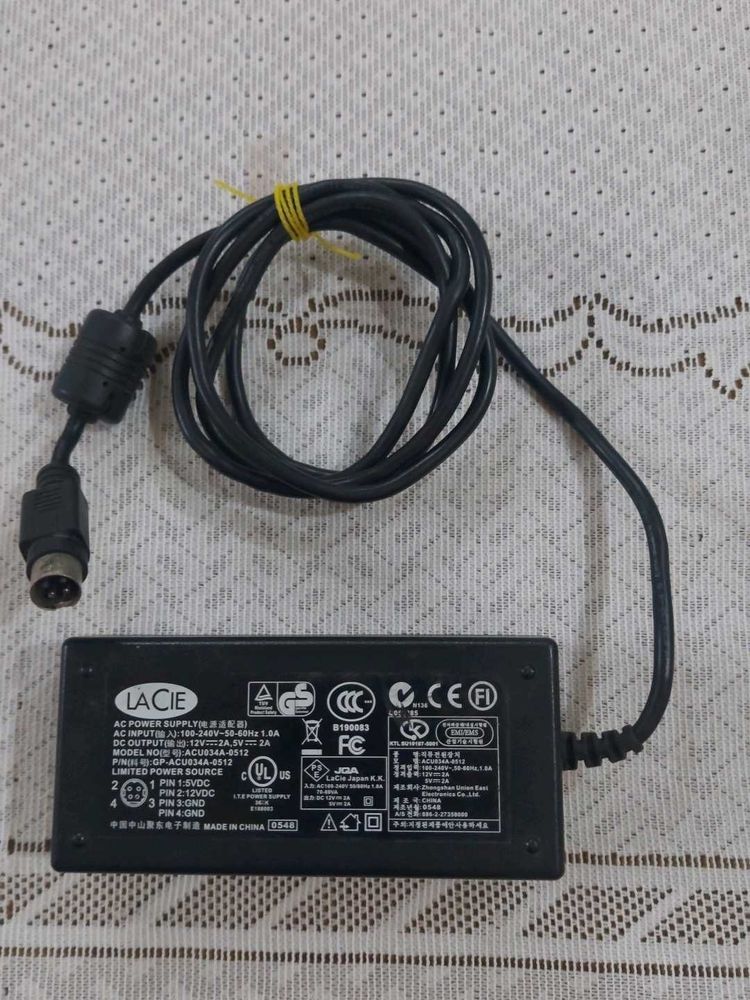 LaCie AC Power Supply Adapter