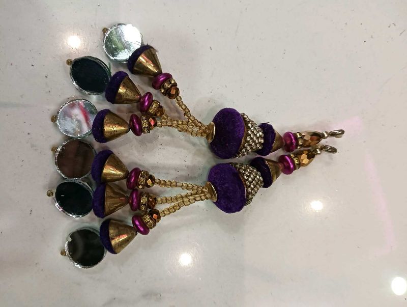 Purple &amp; Gold Hair Accessories