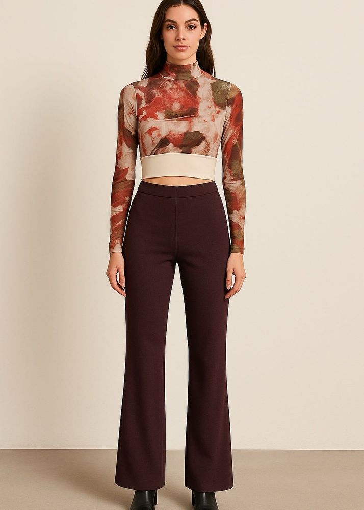 Burgundy co-ord set