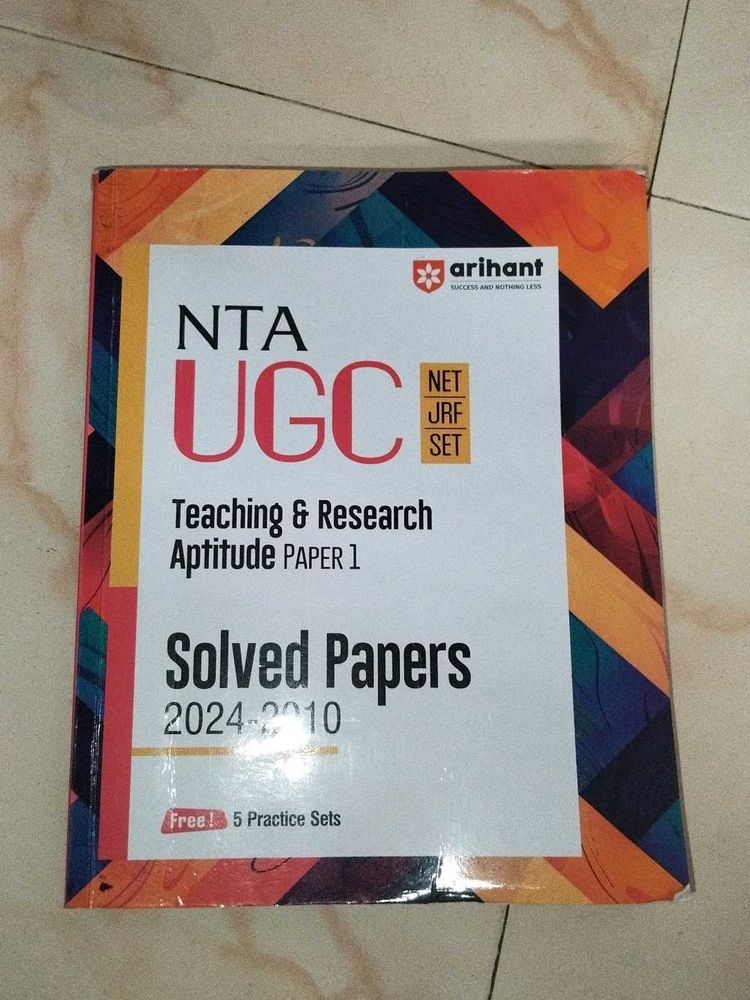 NTA UGC NET JRF SET Solved Papers