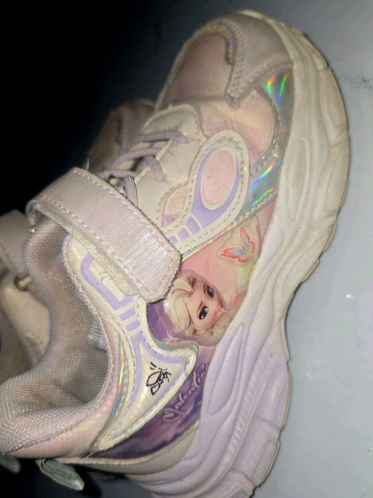 Kids' Frozen Themed Sneakers4-6y